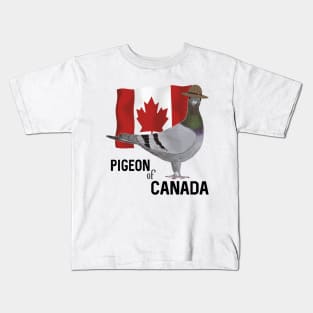 Pigeon of Canada Kids T-Shirt